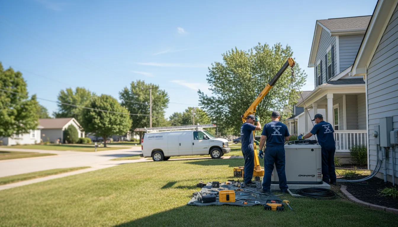 Generator Installation in Carbondale, IL near me